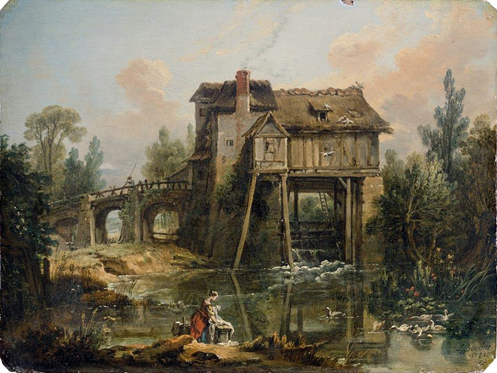 Le moulin de Quinquengrogne 1739