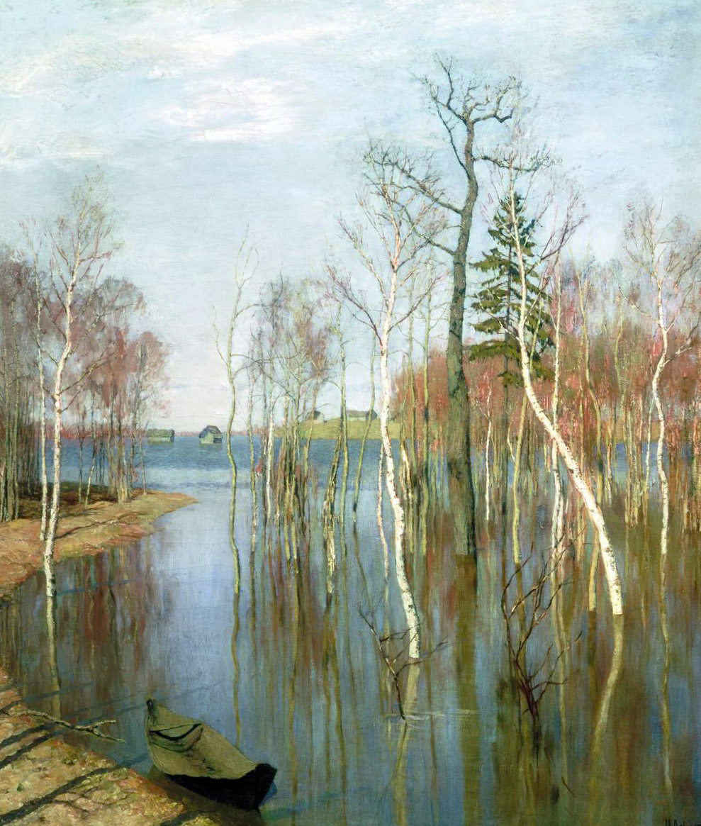 Spring, high waters