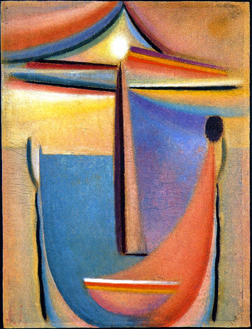 Abstract head, 1922