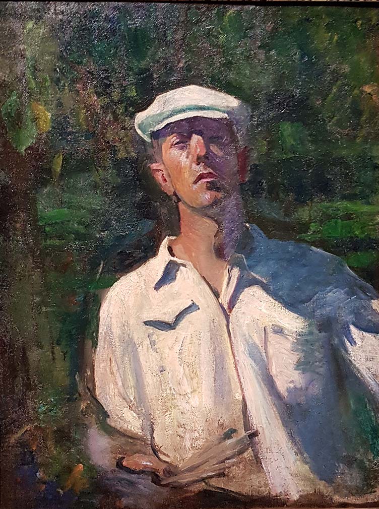 Autoportrait au soleil